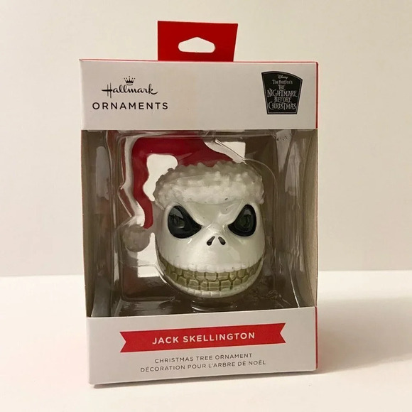 Hallmark Christmas Ornament Nightmare Before Christmas Jack Skellington  New - Picture 1 of 6
